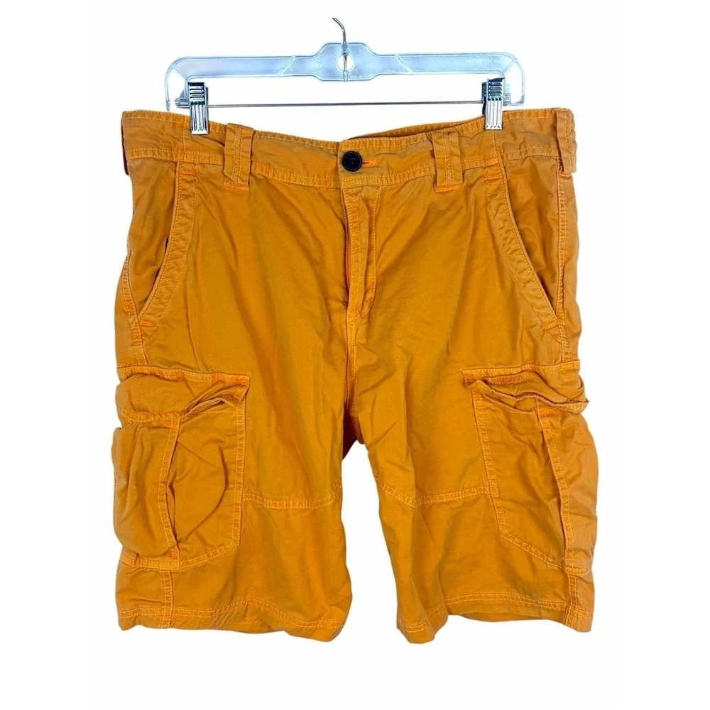Brunotti Orange Cargo Shorts Men's XL Utility Outdoor 10